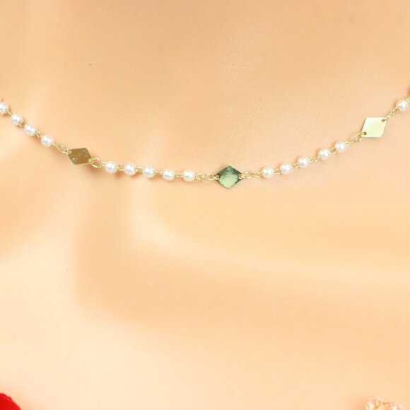 "Minimalist Necklace Chain, Elegant Jewelry for Women & Girls | MLCRC1792 - Picture 1 of 10